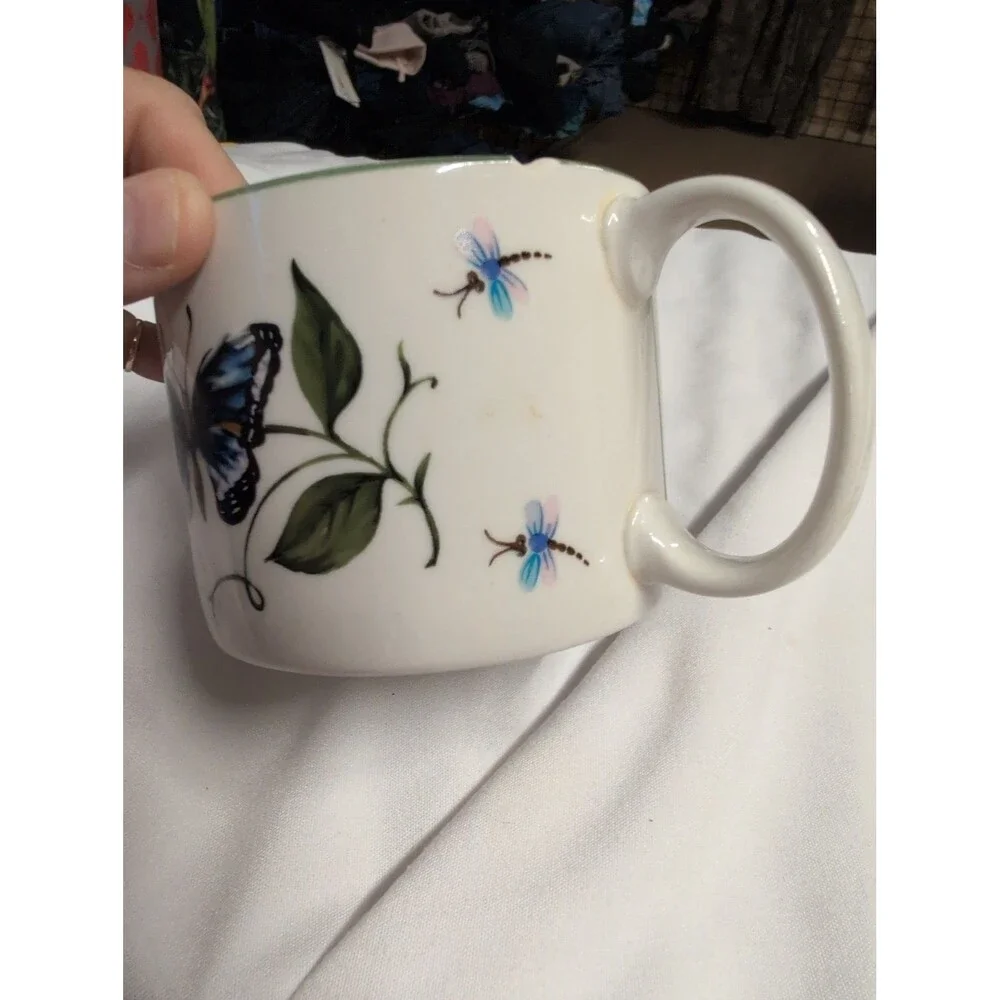 Butterfly Design Ceramic Mug - 25% Off 5+ Items